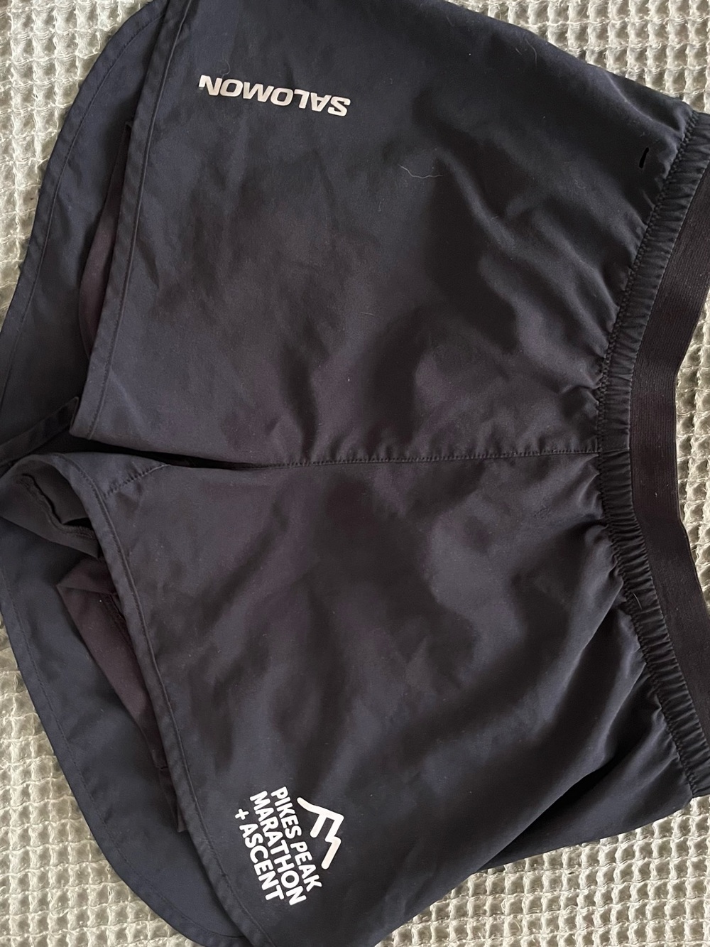Salomon Black Trail Running Shorts